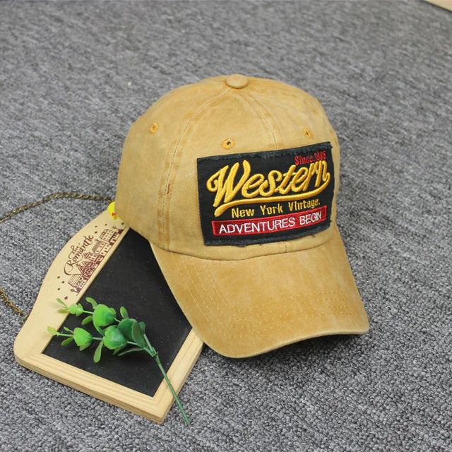 Acid Wash Baseball Cap