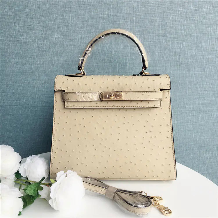 Ostrich Luxe Bag