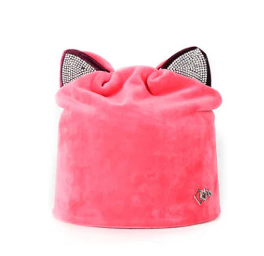 Crystal Ears Beanie