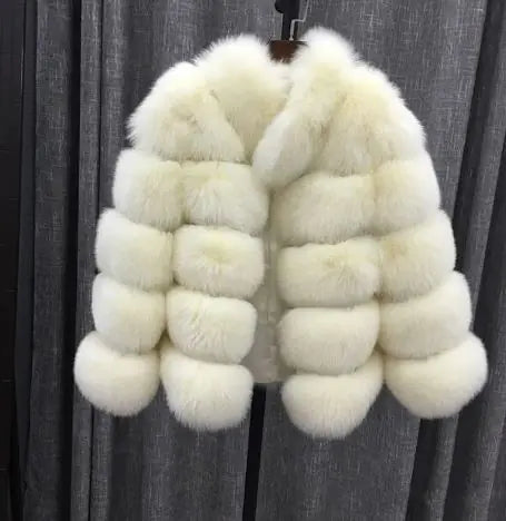Women’s Plush Fox Style Coat