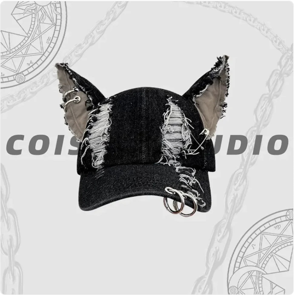 The Sophia Denim Baseball Cap