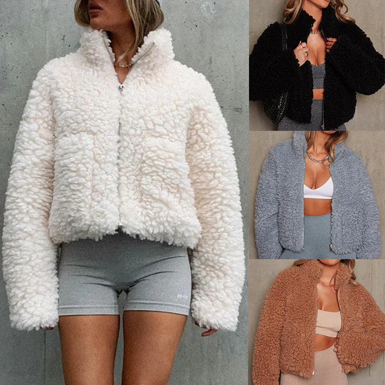 Women’s Short Lambswool Coat
