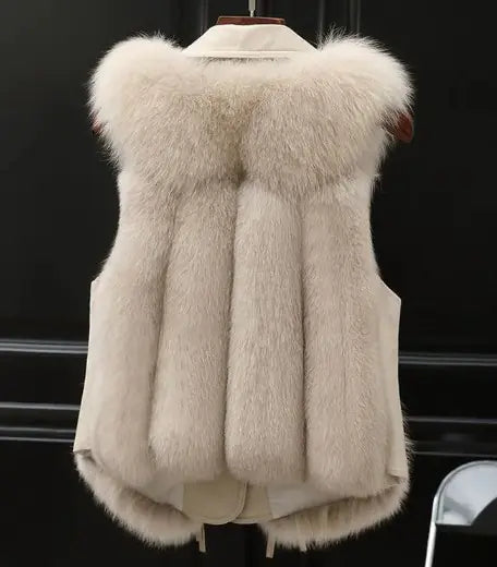 Women’s Plush Faux Fur Vest