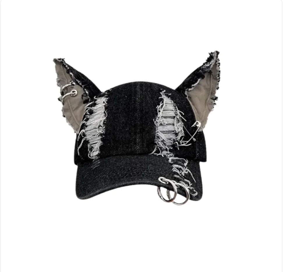 The Sophia Denim Baseball Cap