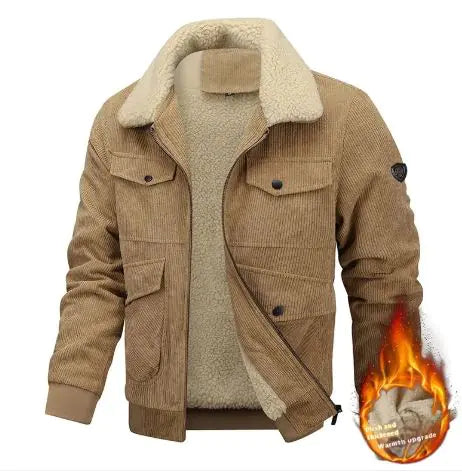 Men’s Lapel Fleece Jacket