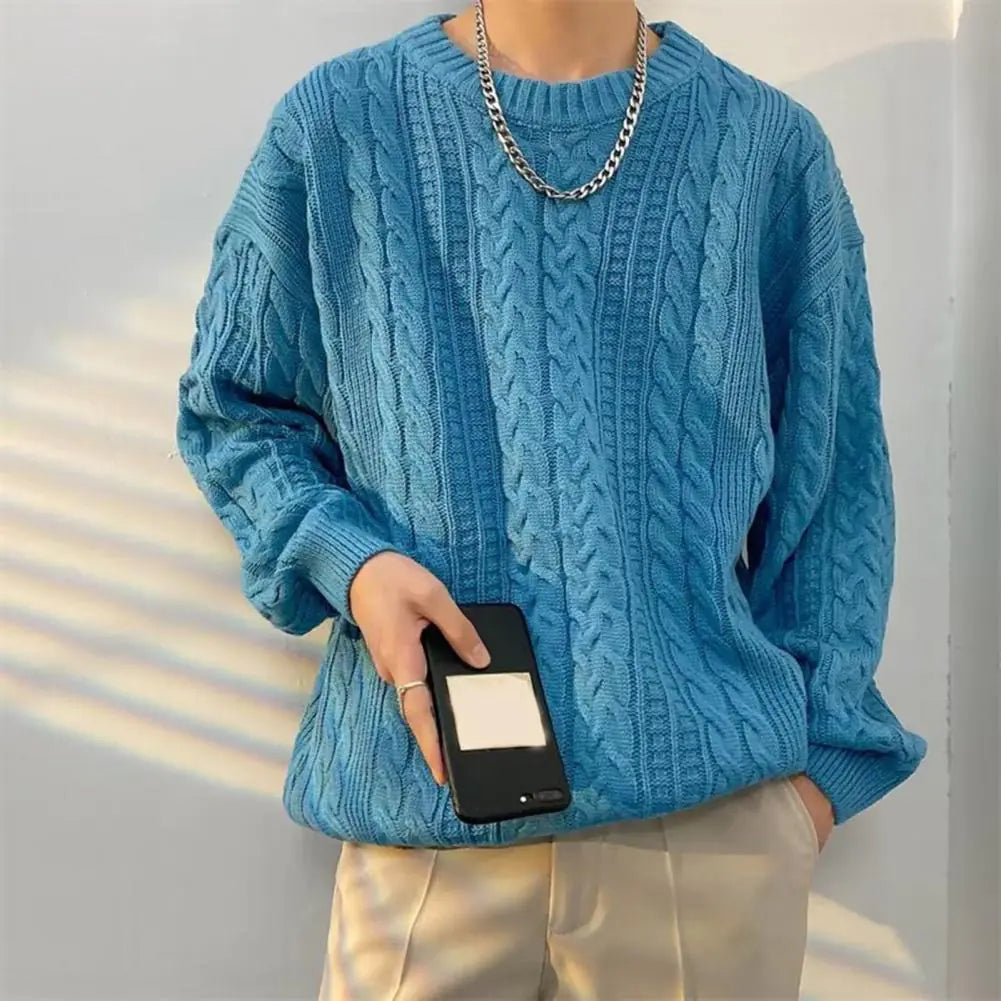 Men’s Knit Pullover Sweater