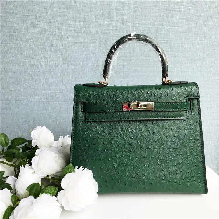 Ostrich Luxe Bag
