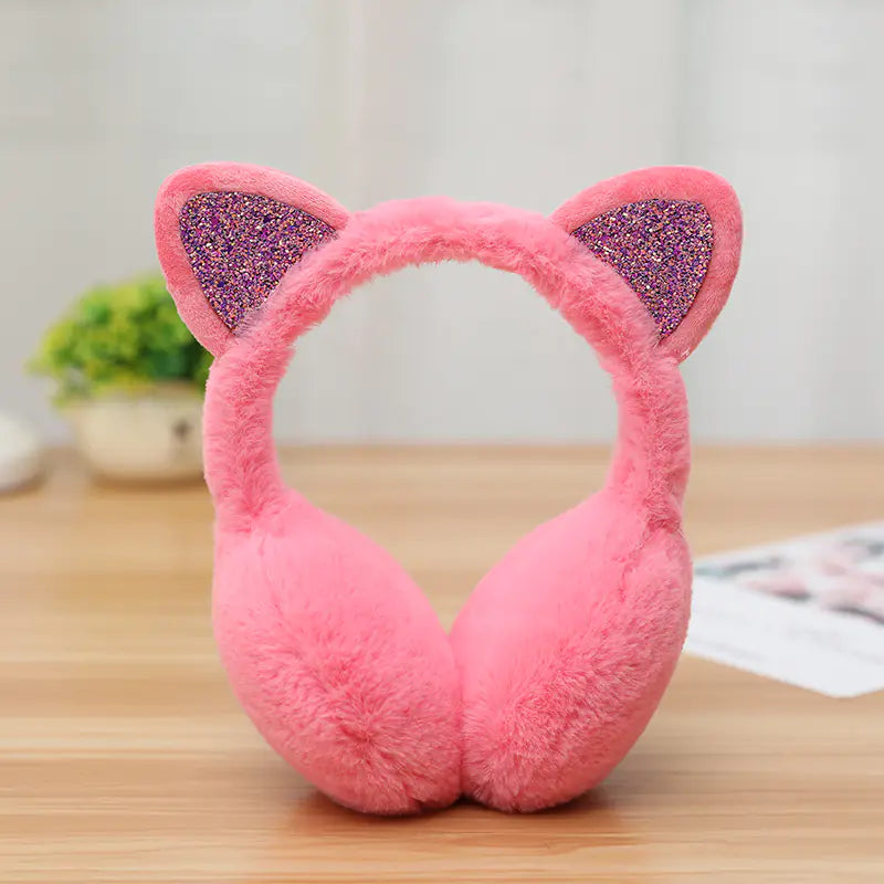 Plush Cat Earmuffs