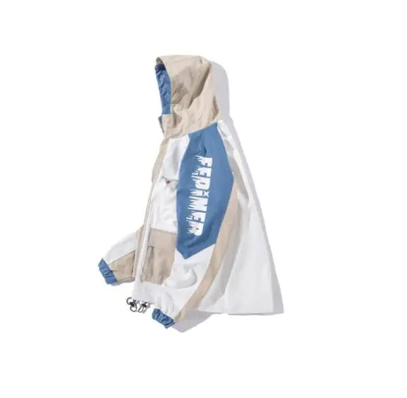 Men’s Hooded Colorblock Jacket