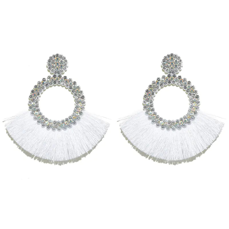 Gypsy Tassel Drop Earrings