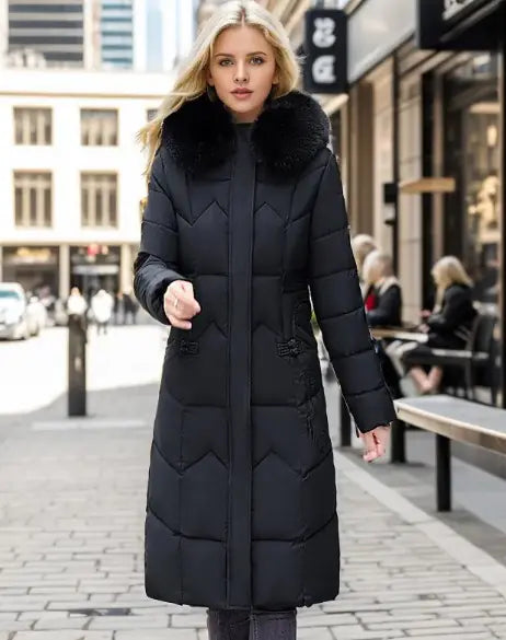 Women’s Cozy Fur Collar Jacket