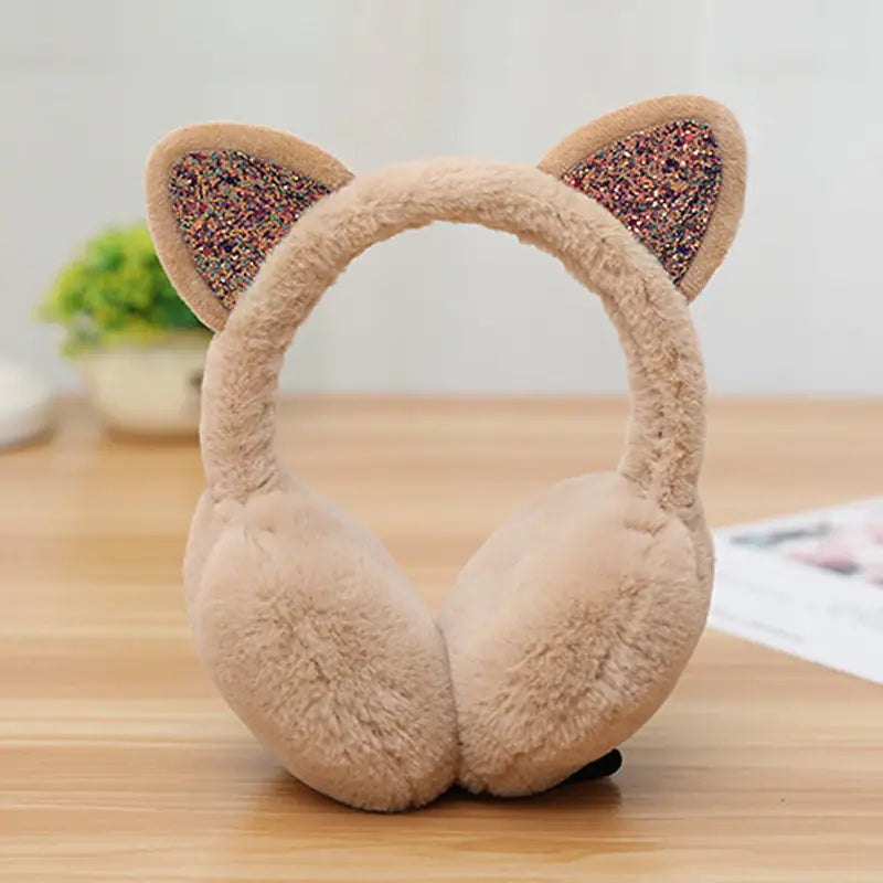 Plush Cat Earmuffs
