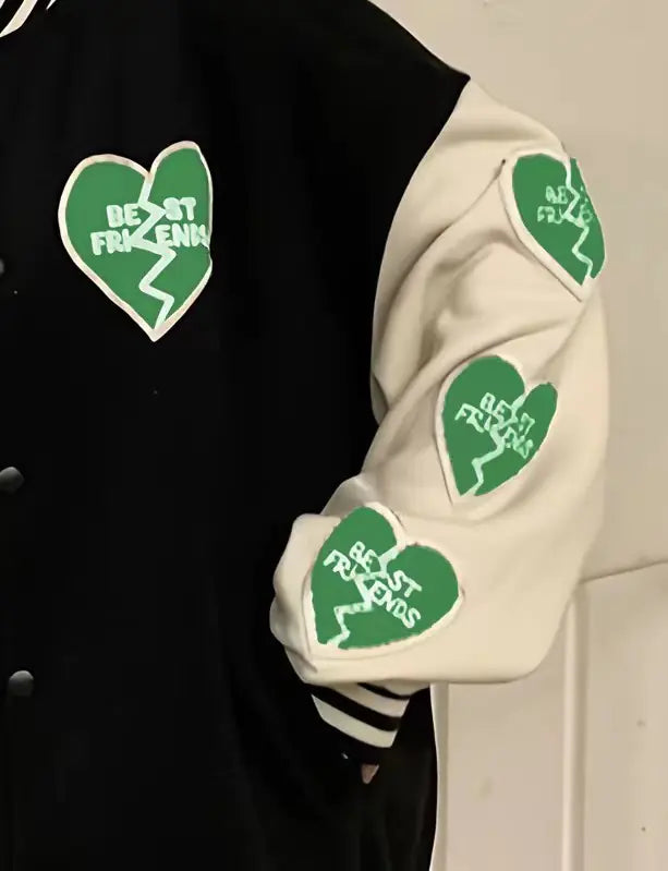 Autumn Heart Bomber Jacket