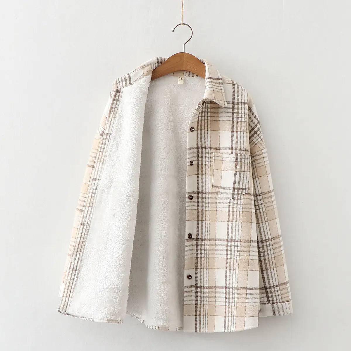 Women’s Cozy Plaid Shirt