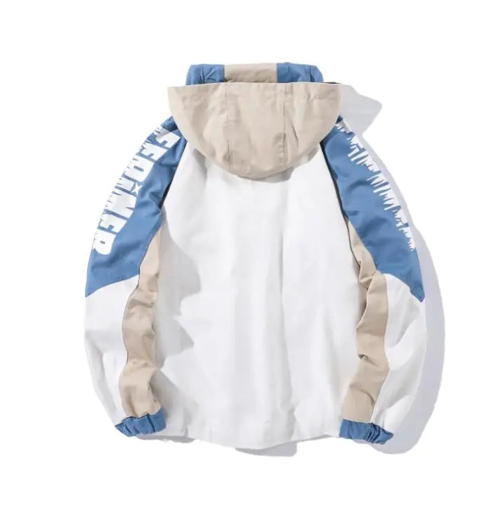 Men’s Hooded Colorblock Jacket