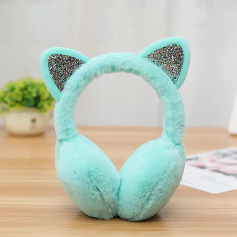 Plush Cat Earmuffs