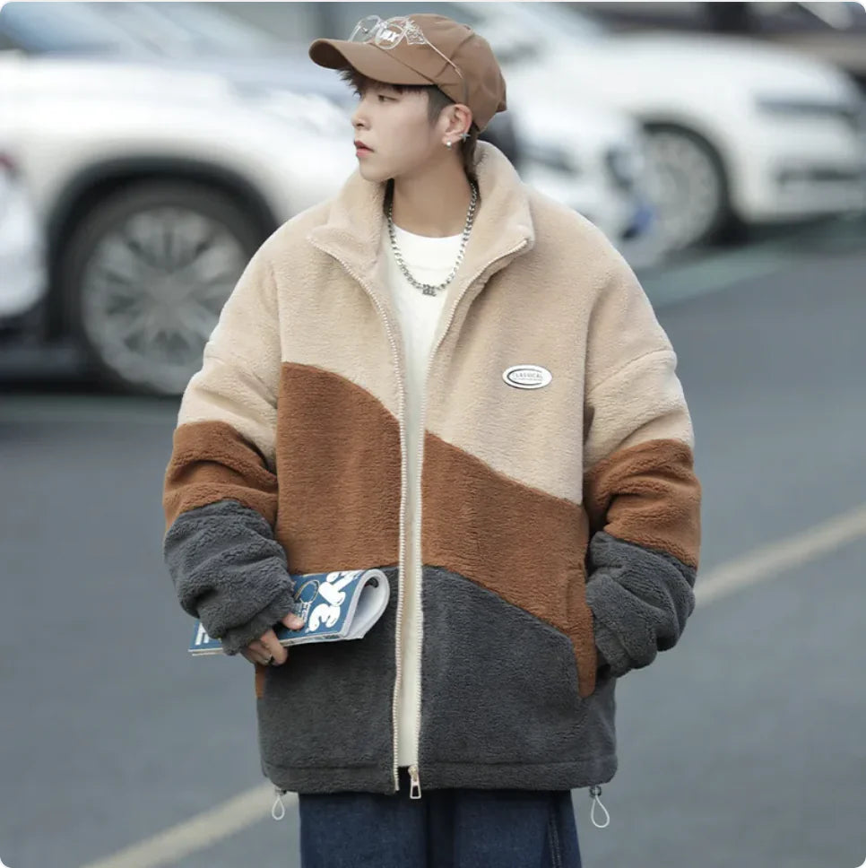 Men’s Colorblock Winter Jacket