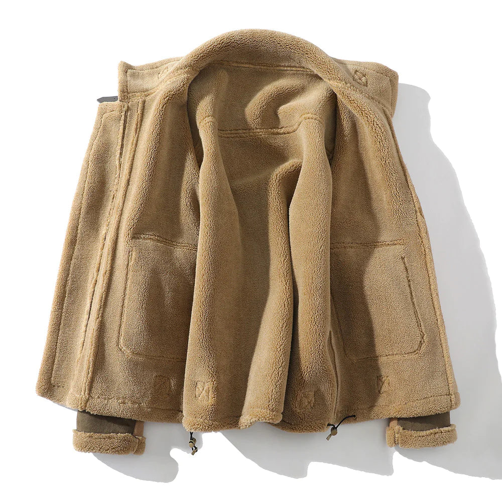 Men's Rugged Fur Winter Jacket