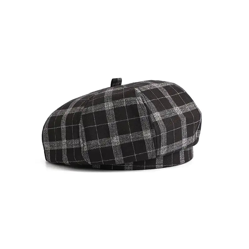 Women’s Vintage Plaid Beret