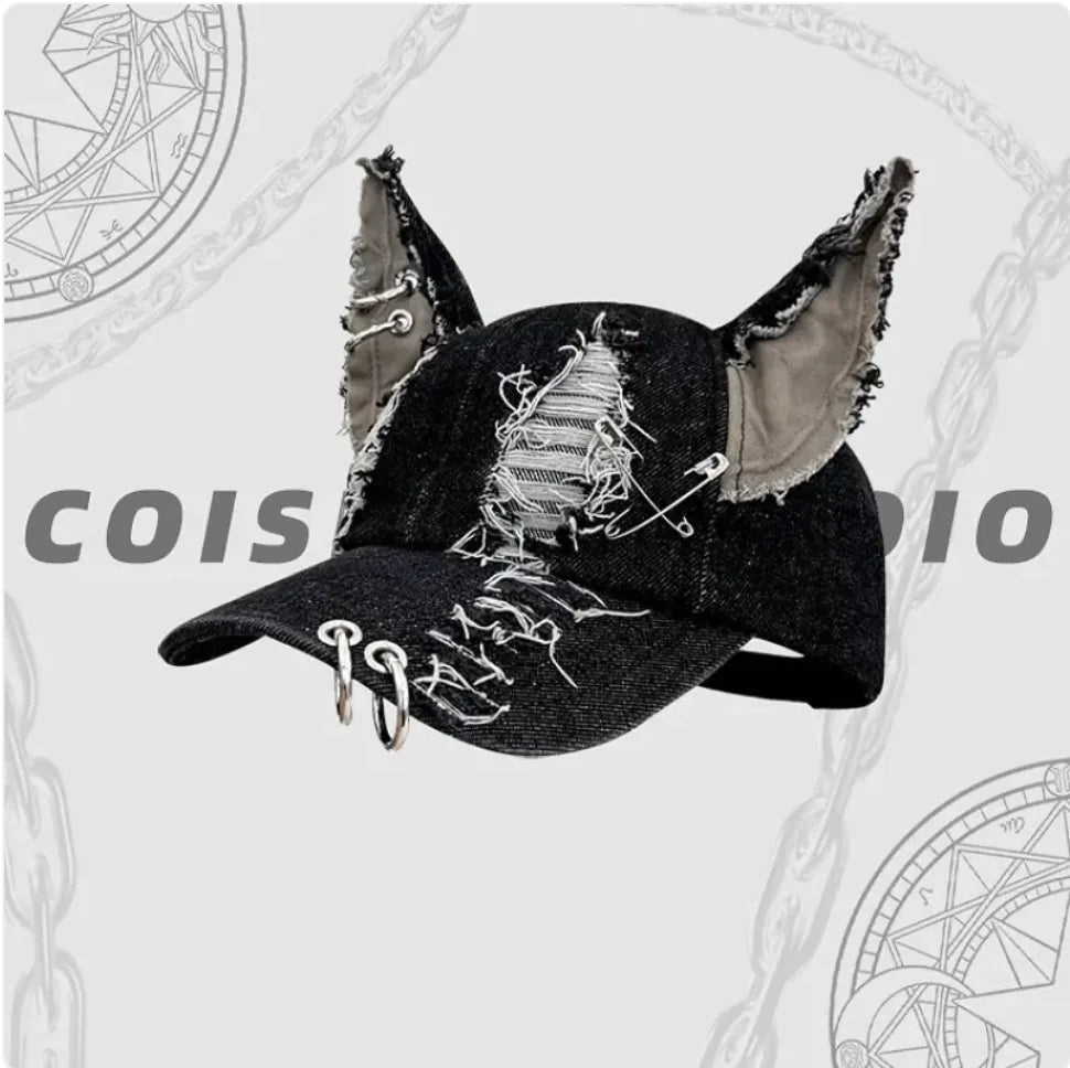 The Sophia Denim Baseball Cap