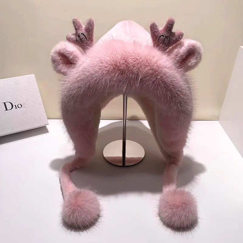 Plush Knit Hat