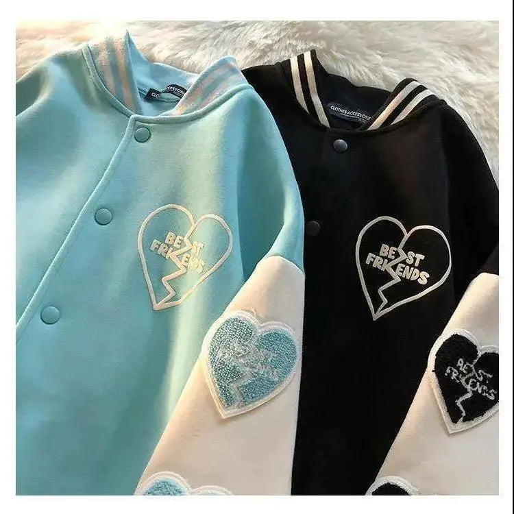 Autumn Heart Bomber Jacket
