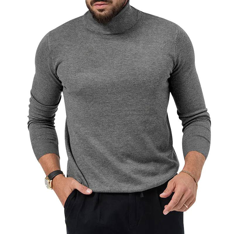 Men’s Slim Fit Turtleneck Sweater