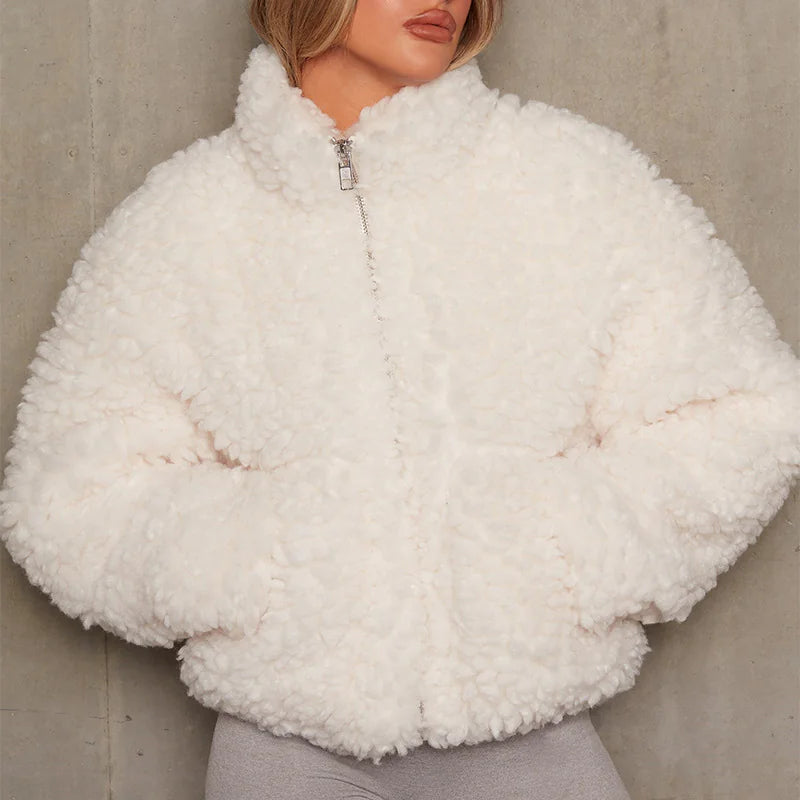 Women’s Short Lambswool Coat