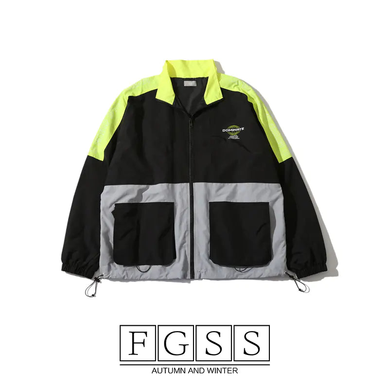 Men’s Casual Windbreaker Jacket