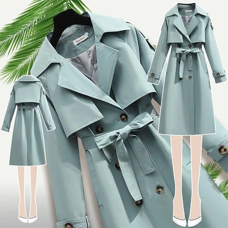 Women’s Mid-Length Trench Coat