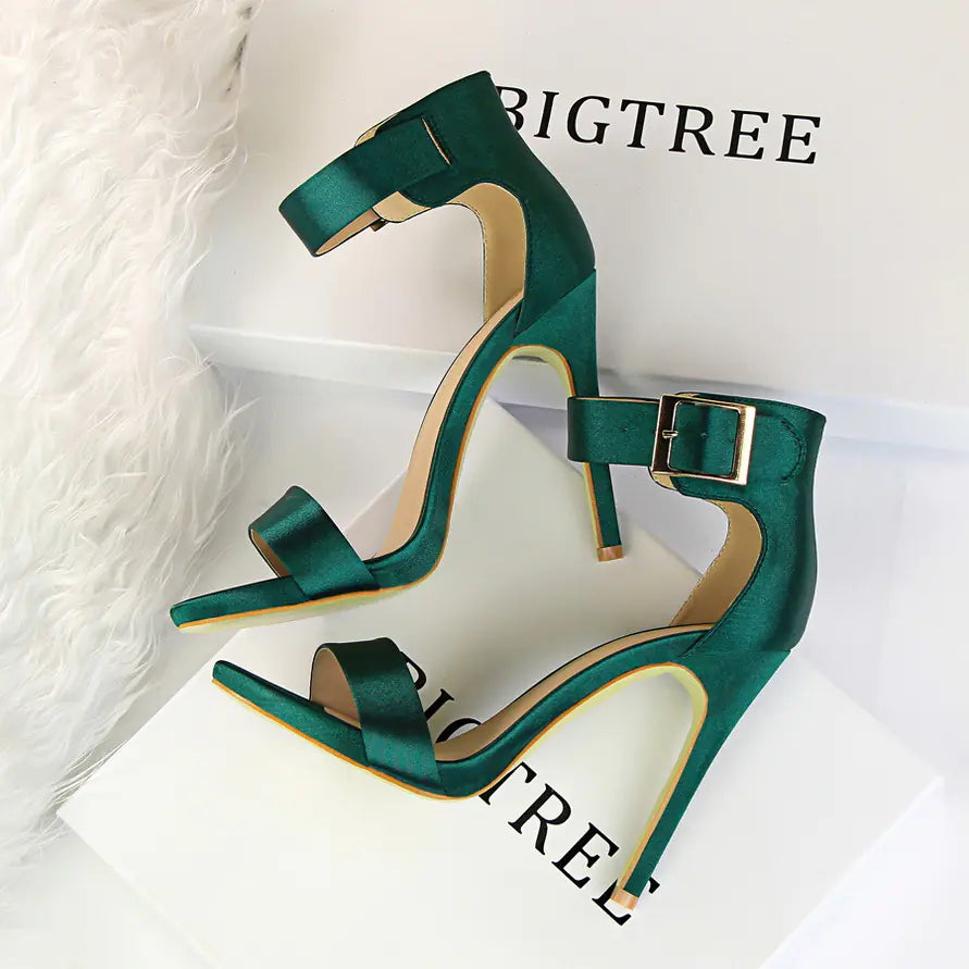 Silken Charm Heels