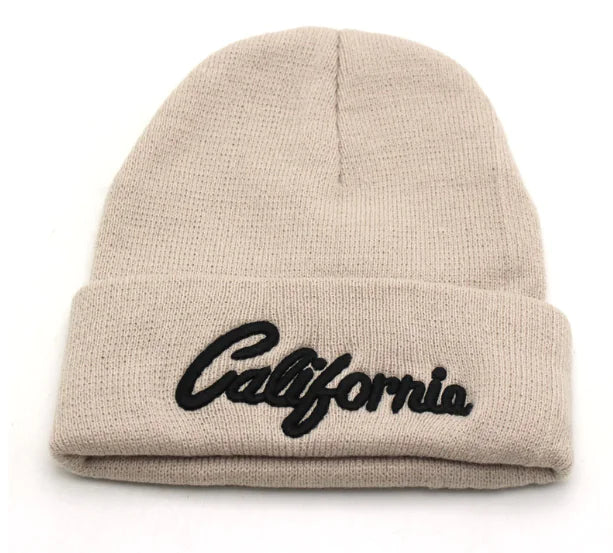 Bold Letter Beanie