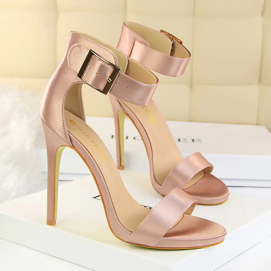 Silken Charm Heels