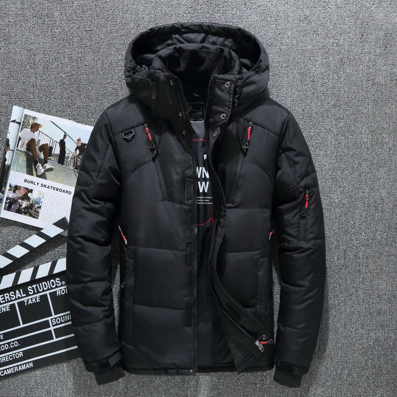Men's Hooded Winter Puffer Jacket