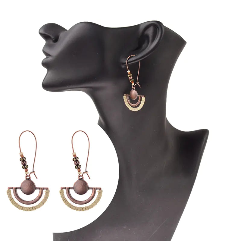 Festival Fan Drop Earrings