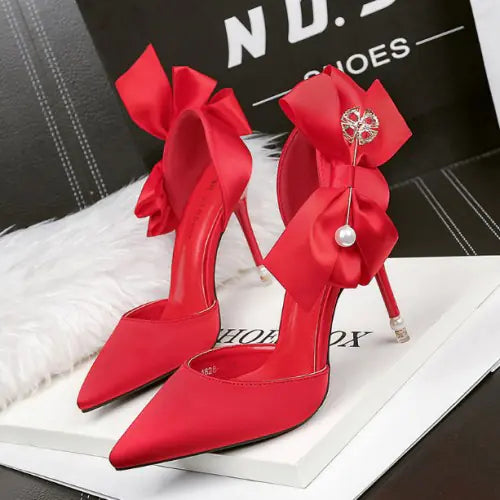 Ruby Bow Heels