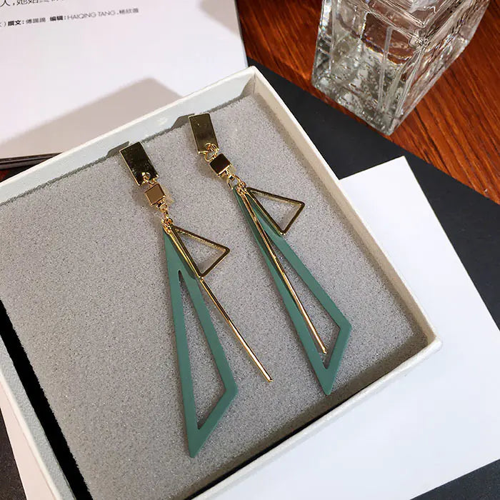 Golden Angle Earrings
