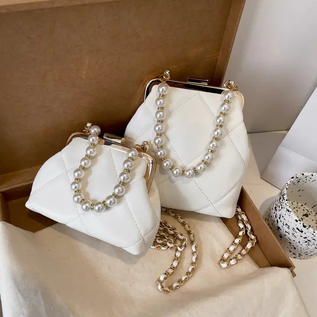 Glam Pearl Handbag
