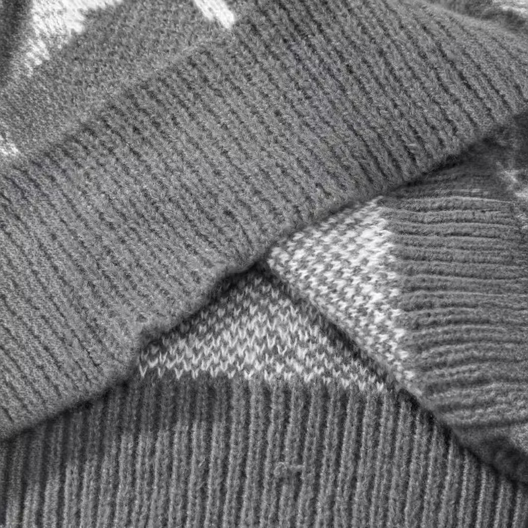 Men's Casual Abstract Sweater