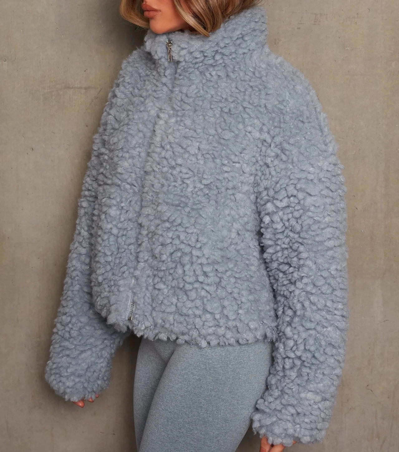 Women’s Short Lambswool Coat