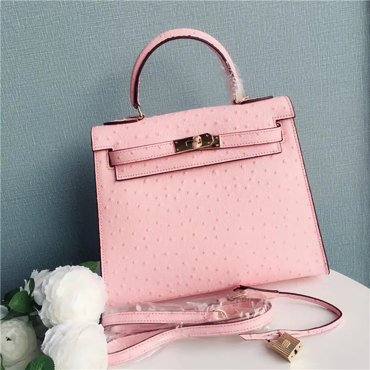 Ostrich Luxe Bag