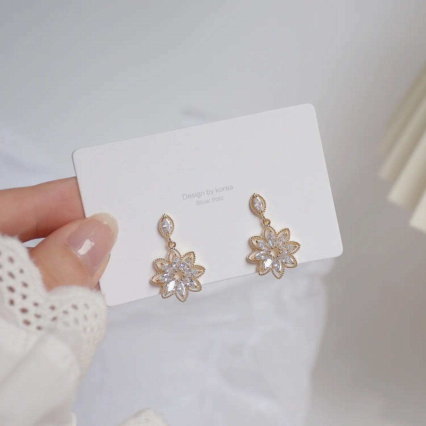 Vintage Floral Earrings