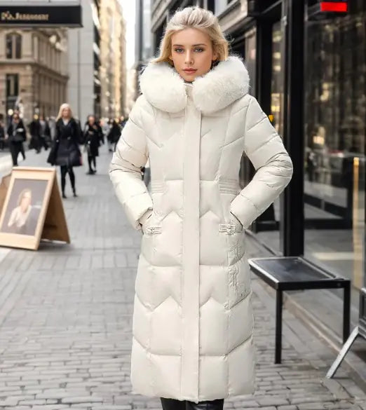 Women’s Cozy Fur Collar Jacket