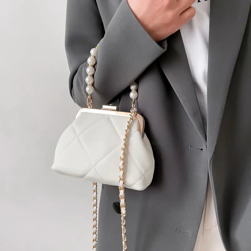 Glam Pearl Handbag