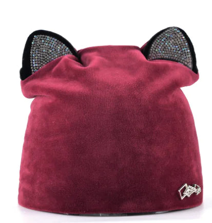 Crystal Ears Beanie