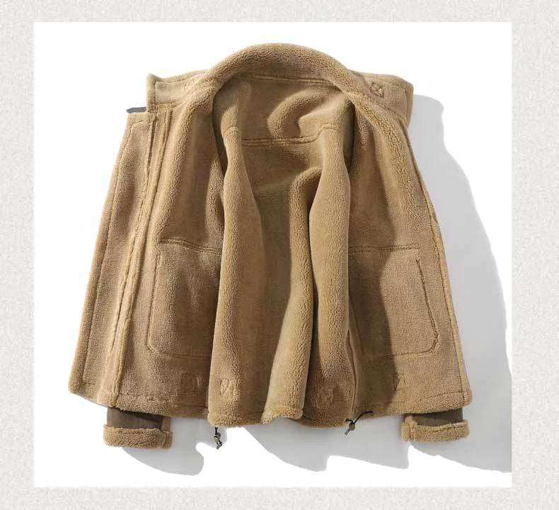 Men's Rugged Fur Winter Jacket