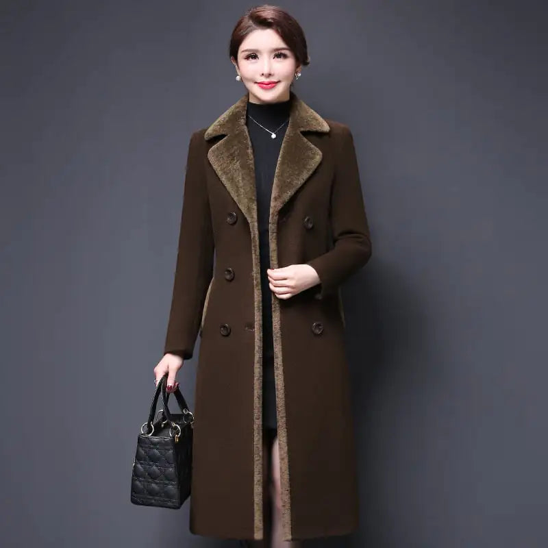Women’s Refined Winter Wool Coat