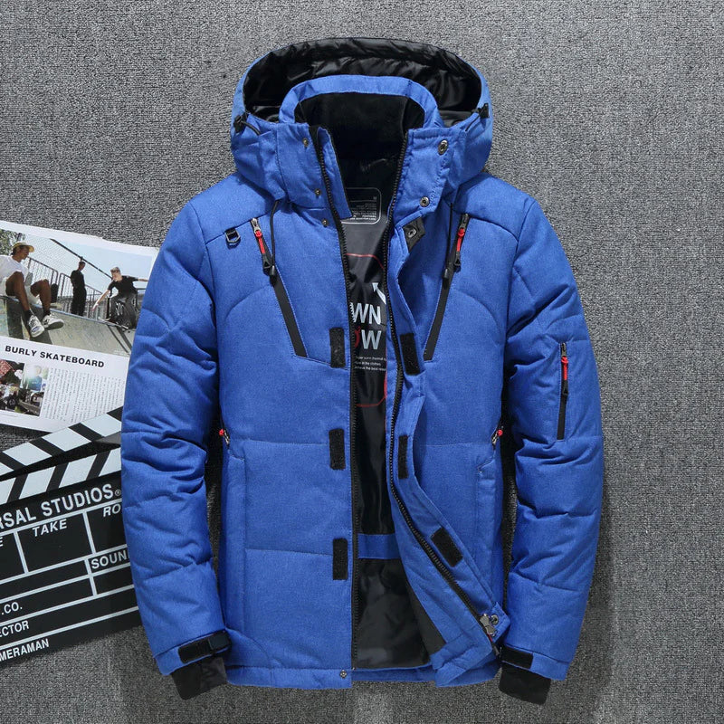 Men's Hooded Winter Puffer Jacket