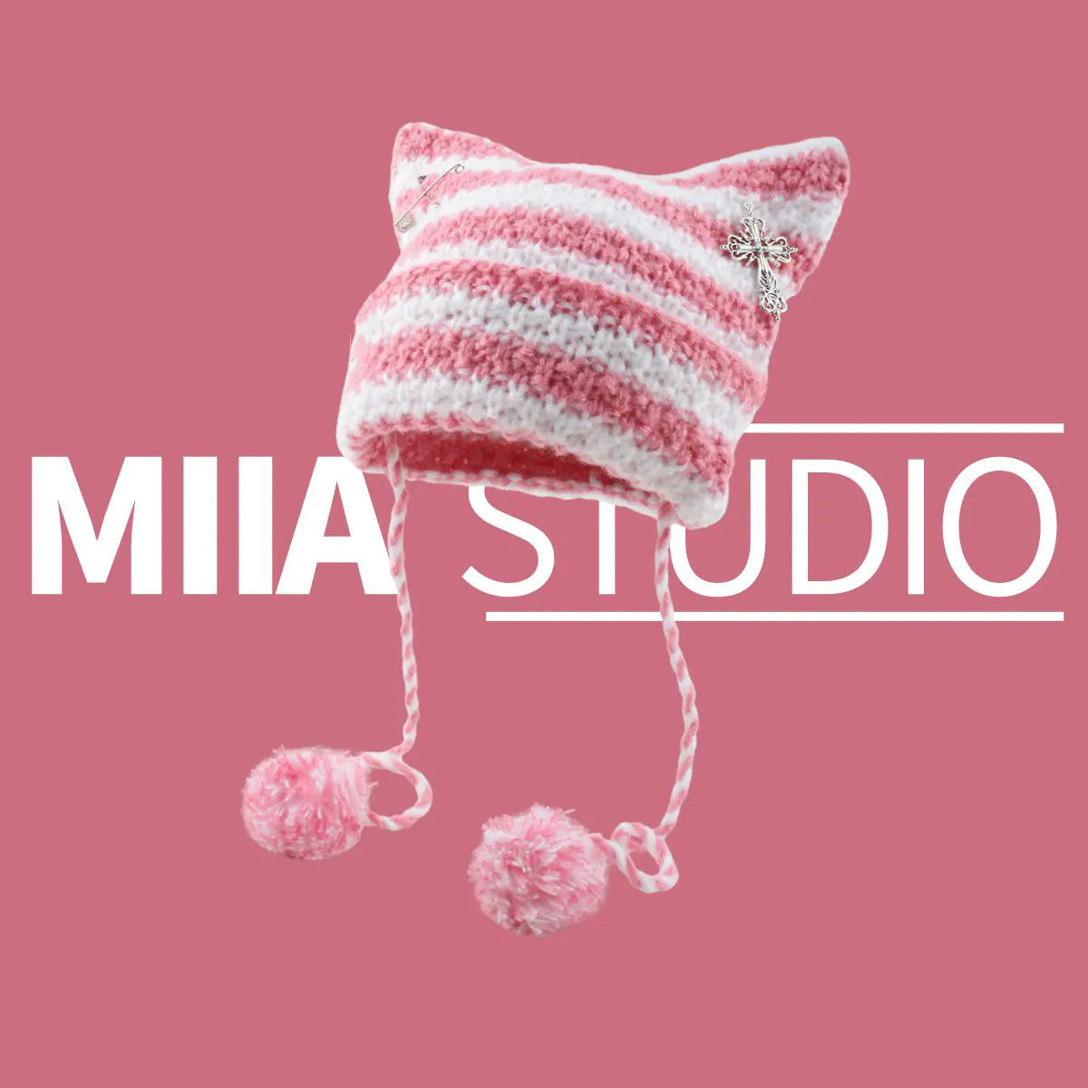 Striped Cat Beanie