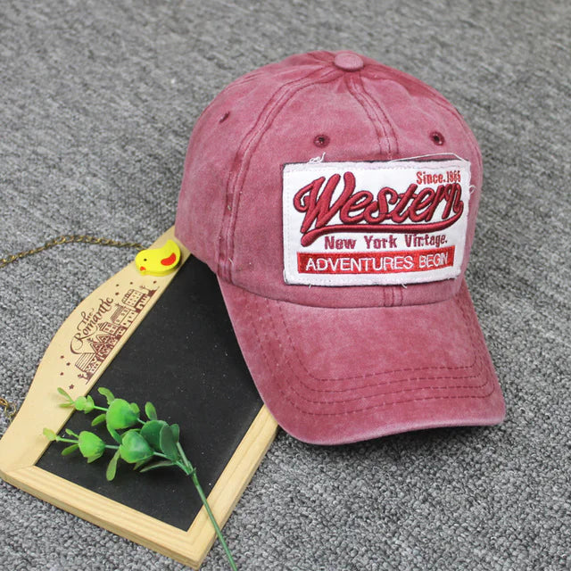 Acid Wash Baseball Cap